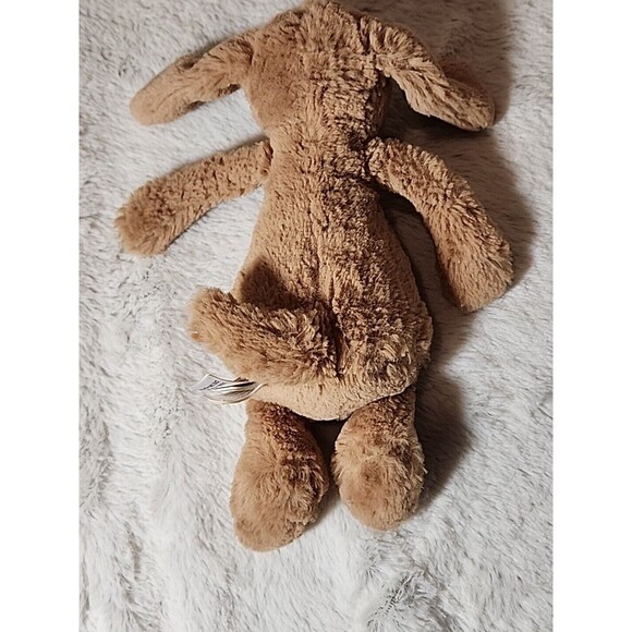 JELLYCAT Plush Stuffed Animal Puppy Dog Toy Bashful Toffee 9" tall without TAGS - Picture 6 of 8